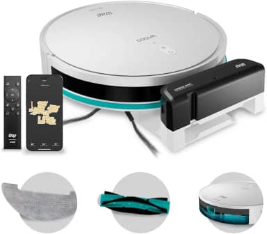 WAP Robô Aspirador de Pó ROBOT W1000 Mapeamento de Tempo Real GYRO, Base de Carregamento, Compatível com Alexa e Google