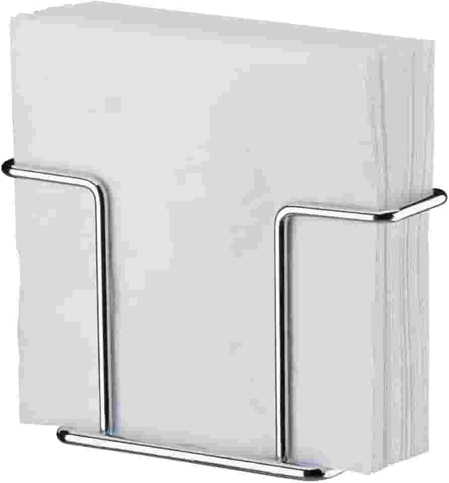 Porta guardanapos pequeno cromado - Linha Caffè - Future