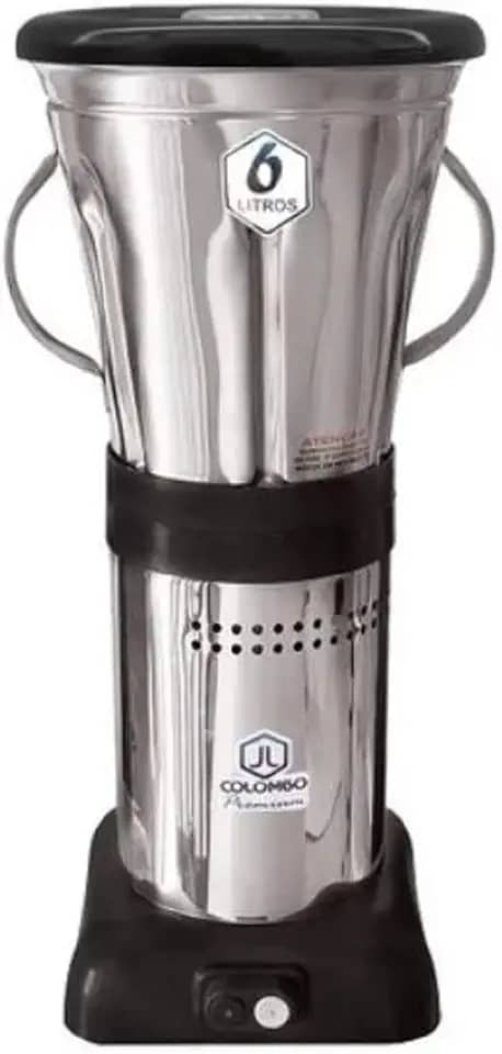 Liquidificador Industrial 6 Litros Baixa Rotação Inox Bivolt Jl Colombo