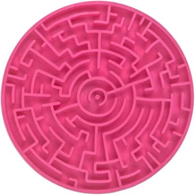 Pet Games Labirinto Pink P -Tapete Para Lamber E Comedouro Para Cães