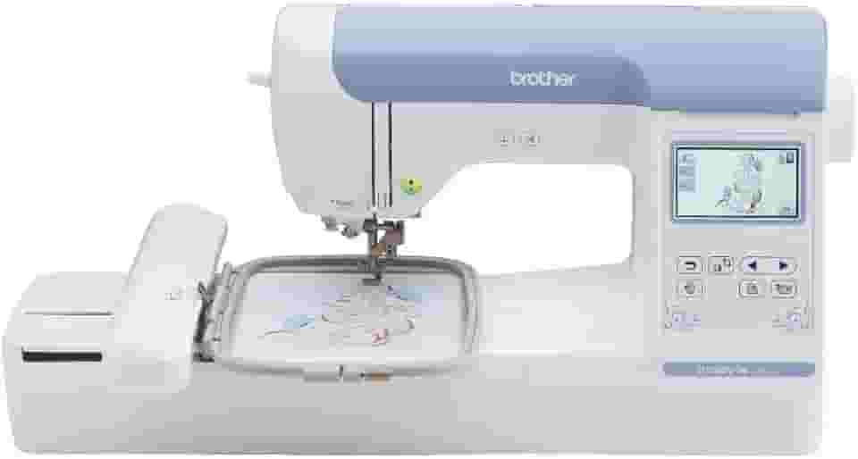 BROTHER Maquina De Bordar PE810L - Azul - Metal - 38x46x38 cm