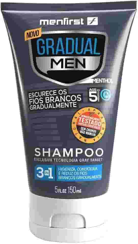 Shampoo Escurecedor de Cabelo Brancos | Menfirst