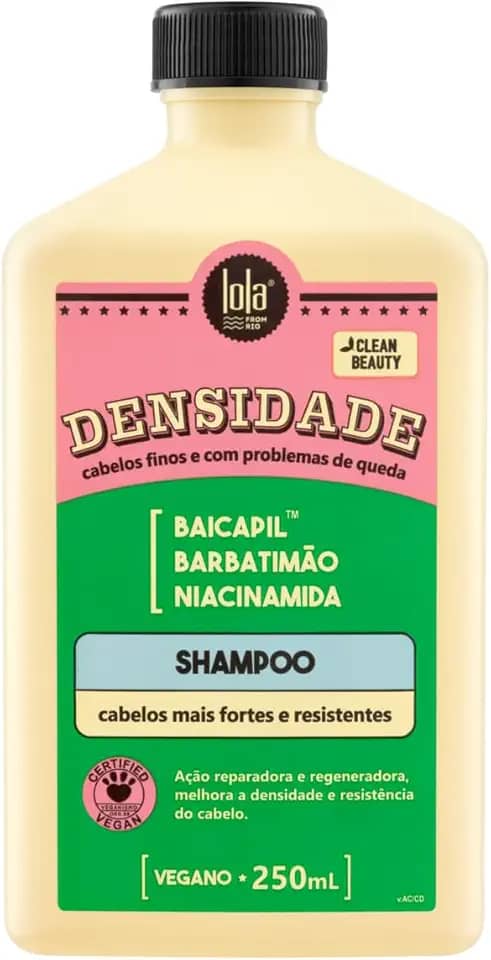 Densidade Shampoo 250ml , Lola Cosmetics