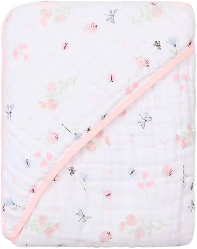 Toalha De Banho Soft Papi C/Capuz De Canto 80Cm X 80Cm 01 Unidade