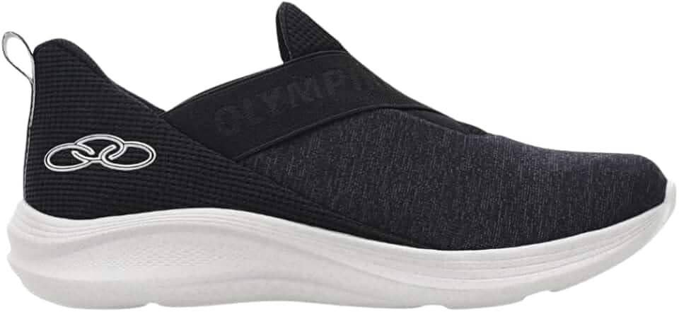 Tênis Olympikus Easy 3 Feminino Preto e Branco