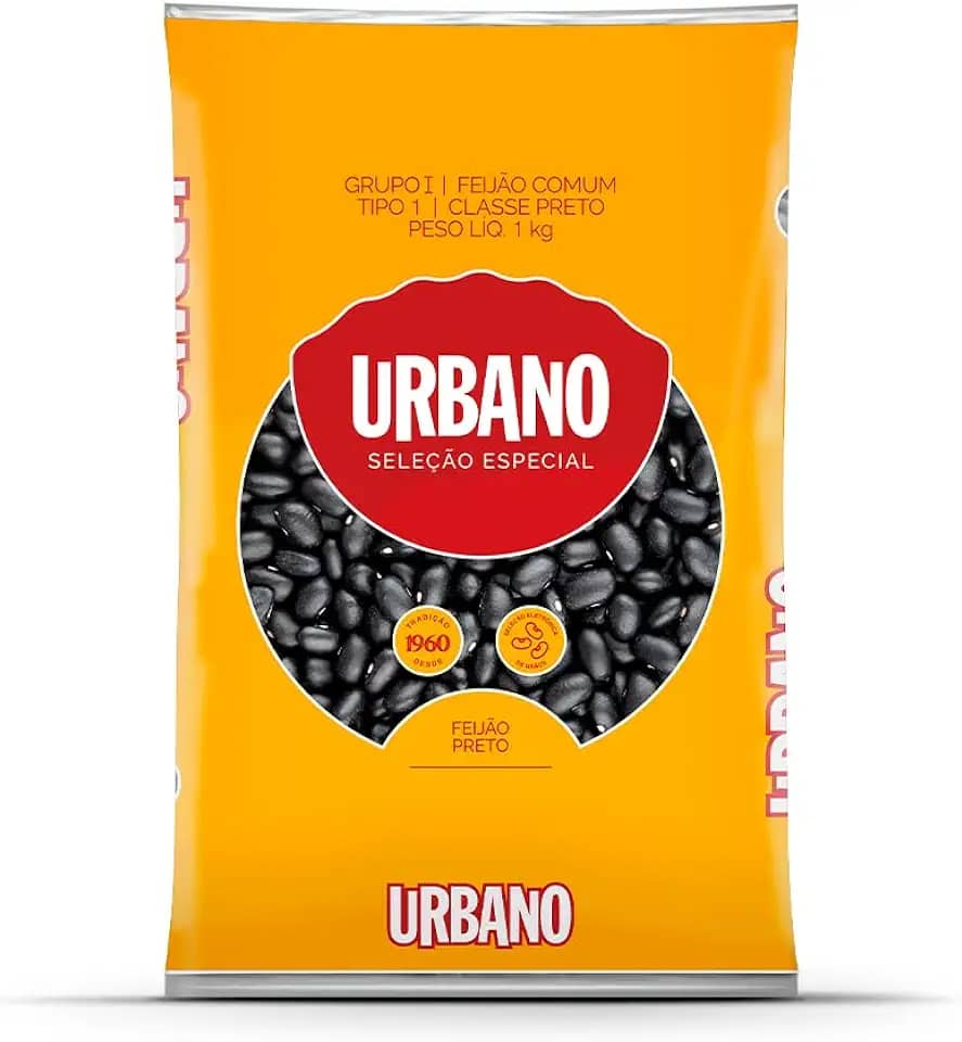 Urbano, Feijão Preto, Tipo 1-1kg