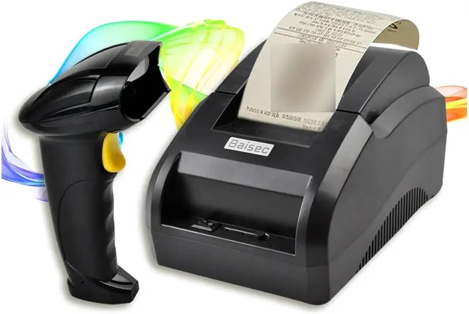 Impressora Termica Nao Fiscal 58mm +leitor De Código Barra