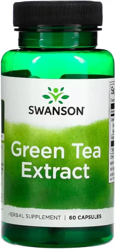 Extrato de Chá Verde 500mg Swanson 60 Caps Importado