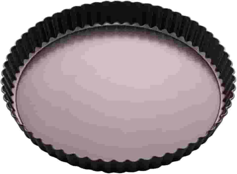 Forma para Torta e Bolo Redonda de Fundo Removível Antiaderente 24 ou 26cm com Fundo Falso (24cm)