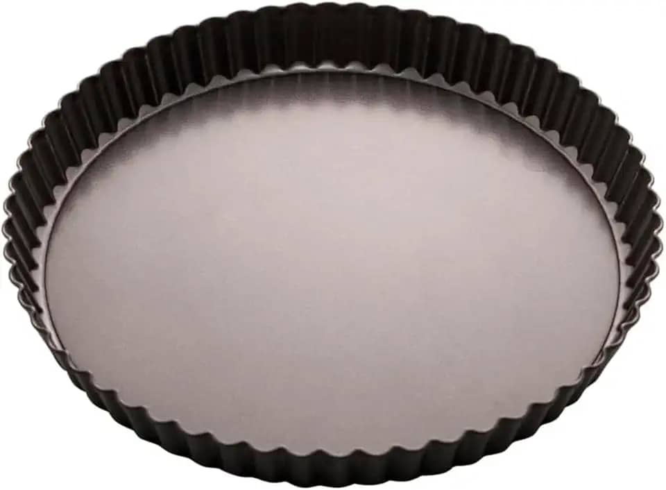 Forma para Torta e Bolo Redonda de Fundo Removível Antiaderente 24 ou 26cm com Fundo Falso (24cm)