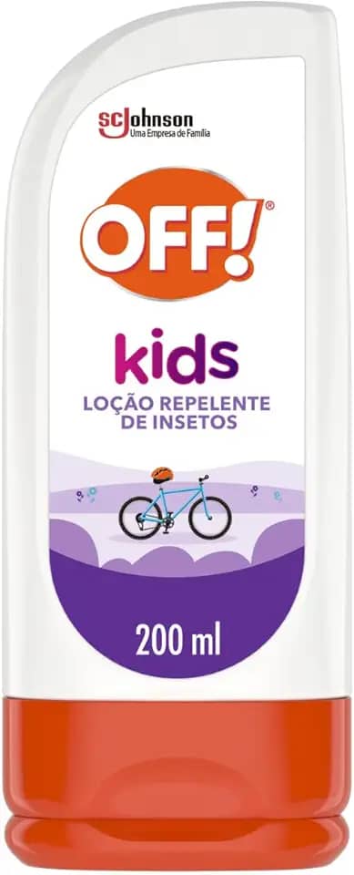 OFF! Kids Loção Repelente de Insetos e Mosquitos, 200ml