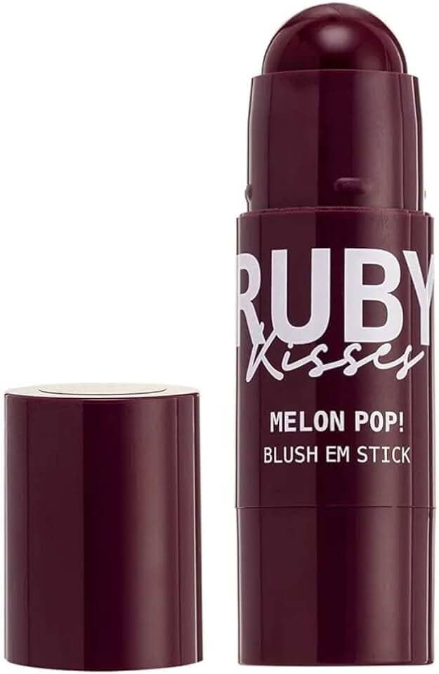 Kiss - Rk Melon Pop Stick Blush Mbs04B Plum Pop