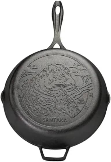 Frigideira Líder Ferro Fundido Colecionável Onça 28cm - Santana - Fundição Santana