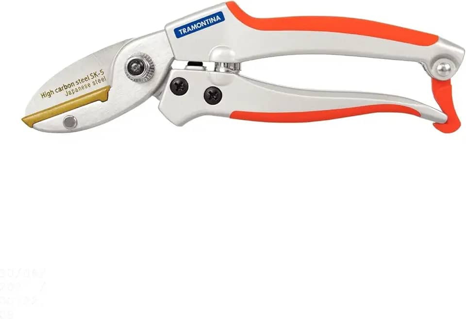 Tramontina Tesoura de Poda Profissional Tipo Anvil em Aço com Cabo Emborrachado, Multicolorido