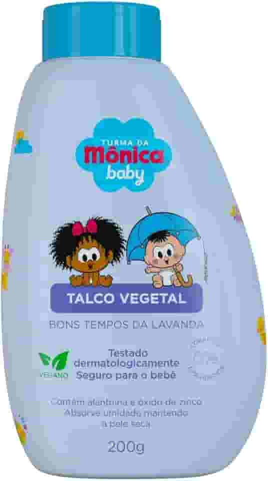 Turma Da Monica Baby Talco Infantil Turma Da Mônica Baby Lavanda 200Gr