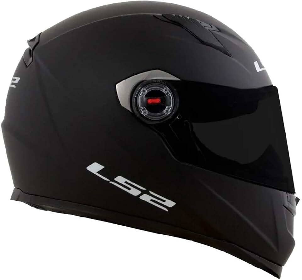 Capacete Ls2 Ff358 Monocolor Preto Fosco 60/L