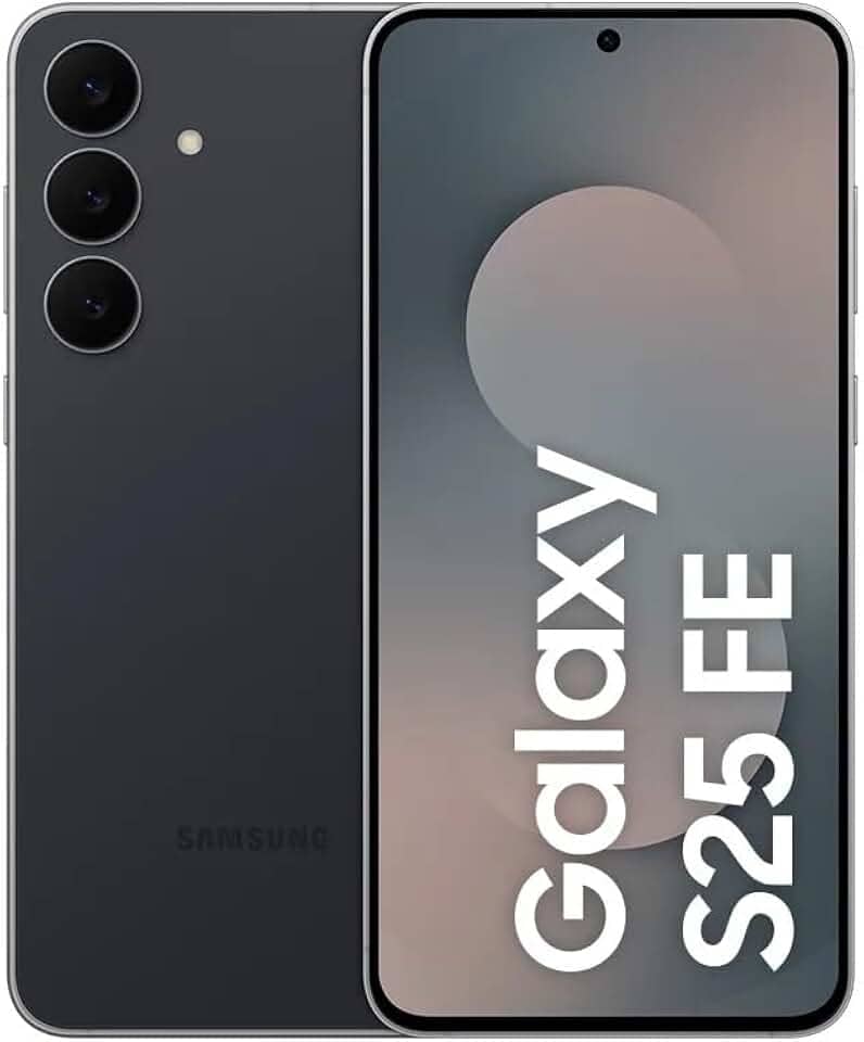 Celular Samsung Galaxy S25 FE 5G, 256GB, 8GB, Câmera Tripla - Jet Black
