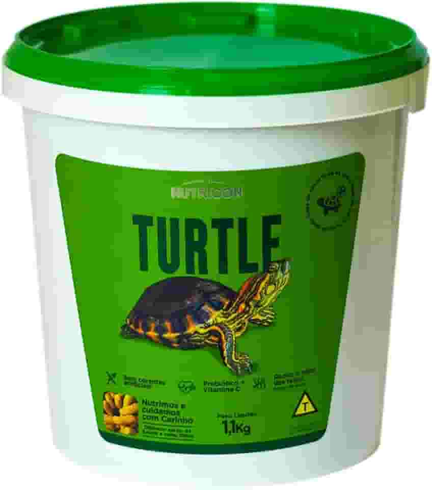 Nutricon Turtle 1 1Kg Para Tartaruga Aquática Adulto