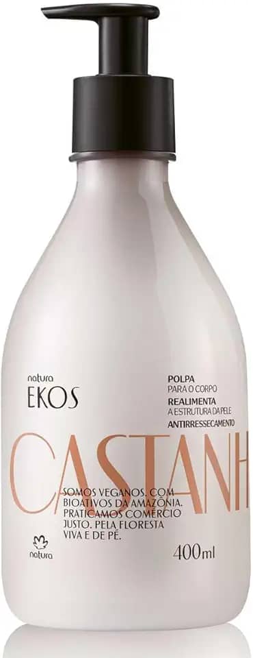 Polpa Desodorante Hidratante para o Corpo Ekos Castanha 400ml