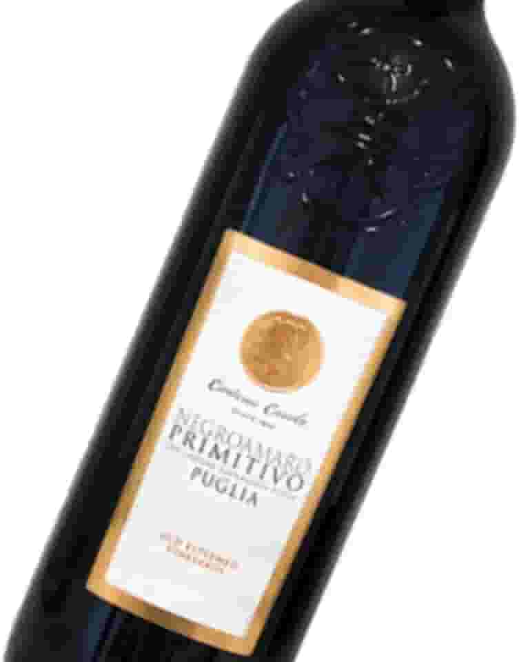 Vinho Tinto Italiano Negroamaro Primitivo Puglia IGT Contessa Carola 750ML