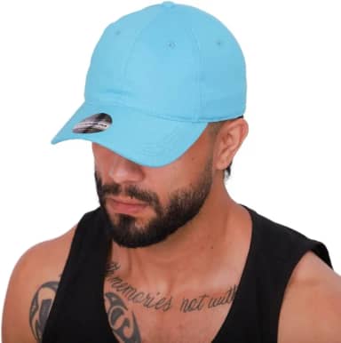 Boné Aba Curva Curvada Resina Premium Liso Masculino Dad Hat Strapback Ajustável Fitão