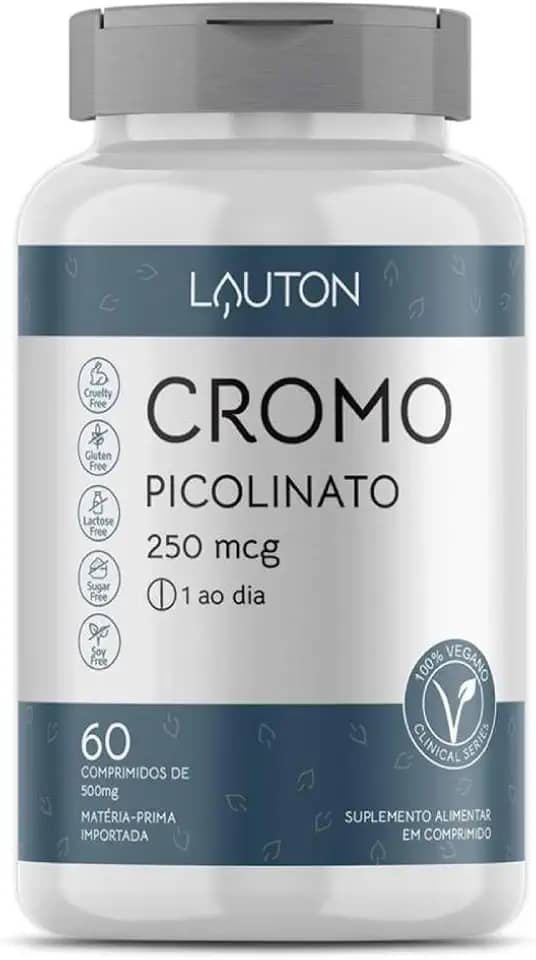 Cromo Picolinato 250mcg 60 Cps - Lauton