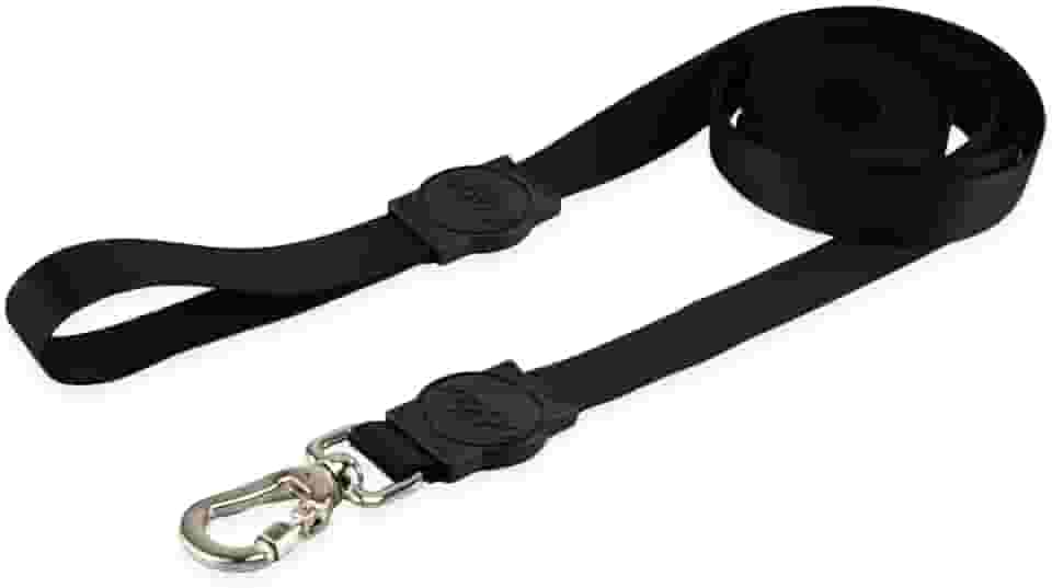 Mood Pet Coleira Guia 5 Metros Para Cães Cachorro Adestramento Passeio Porte Grande Médio Pequeno (Black, M)