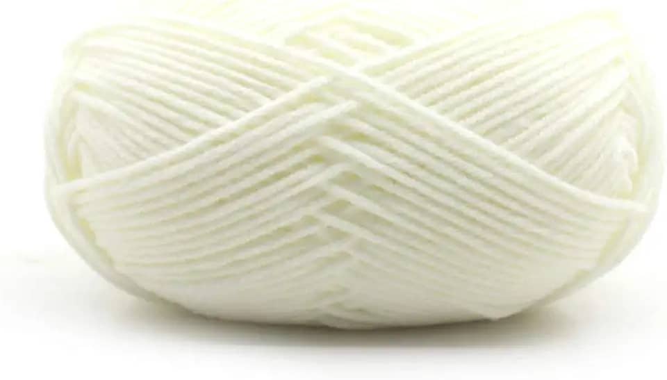 Fio de Algodão Leite Grosso Macio Lã para Crochê e Tricô Artesanato DIY Tricotado à Mão Suéter Chapéu Cachecol Sapatos Feltro com Agulha Molhado Fiação Tecelagem