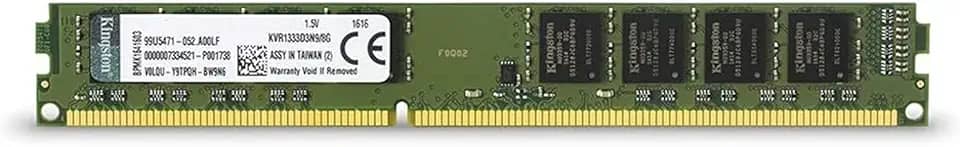 KVR1333D3N9/8G - Memória de 8GB DIMM DDR3 1333Mhz 1,5V para desktop