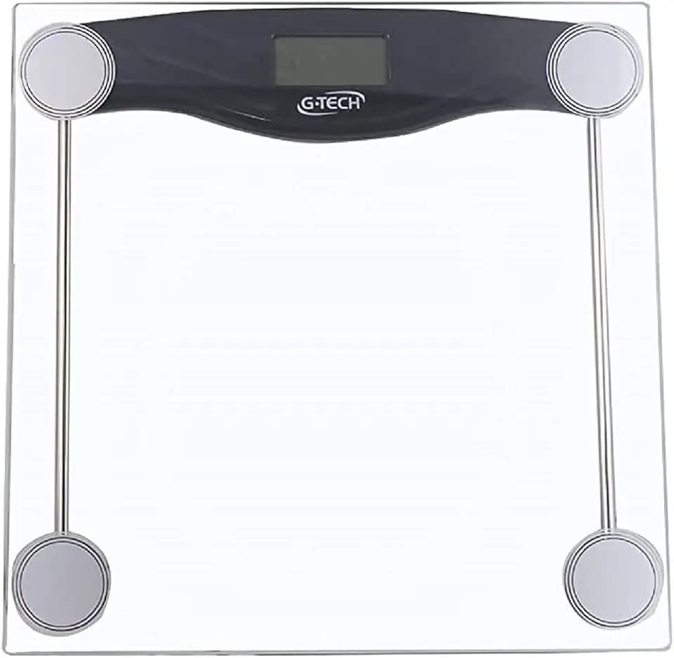 G-Tech Balgl10 Balança Digital em Vidro Temperado, Transparente