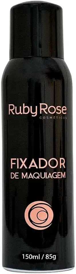 Fixador de Maquiagem Ruby Rose - Spray Fixador, Prolonga Duração, Tira Aspecto Pó, 150ml