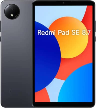 Xiaomi Redmi Pad SE 8.7 4 + 128 GB cinza grafite com suporte de anel, processador MediaTek Helio G85, armazenamento expansível de até 2 TB, tela de cuidados com os olhos de 8,7 polegadas, taxa de