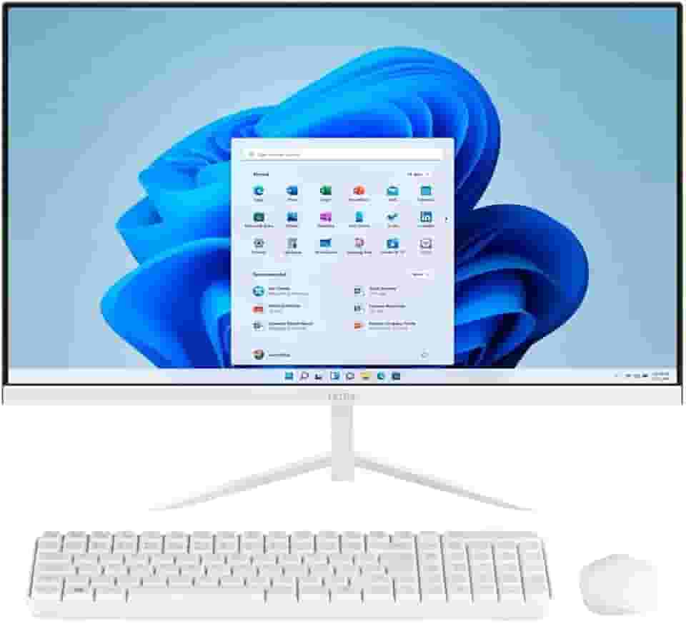 All in One, Windows 11 Home, 23,8 Pol. Full HD Intel Core i3 4GB 128 GB SSD Branco Ultra - UB842