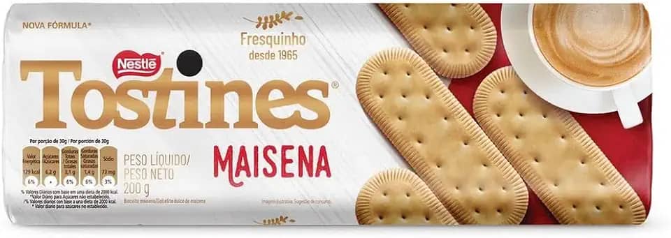 Tostines Biscoito Maisena 200G