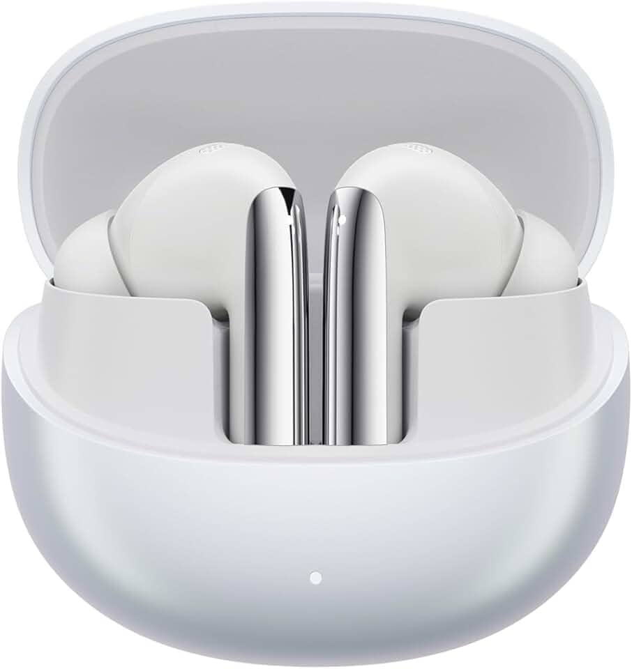 Fones de Ouvido QCY MeloBuds Pro, Fone Bluetooth com Cancelamento de Ruído Ativo, Certificação Hi-Res, 34 Horas De Reprodução, Branco