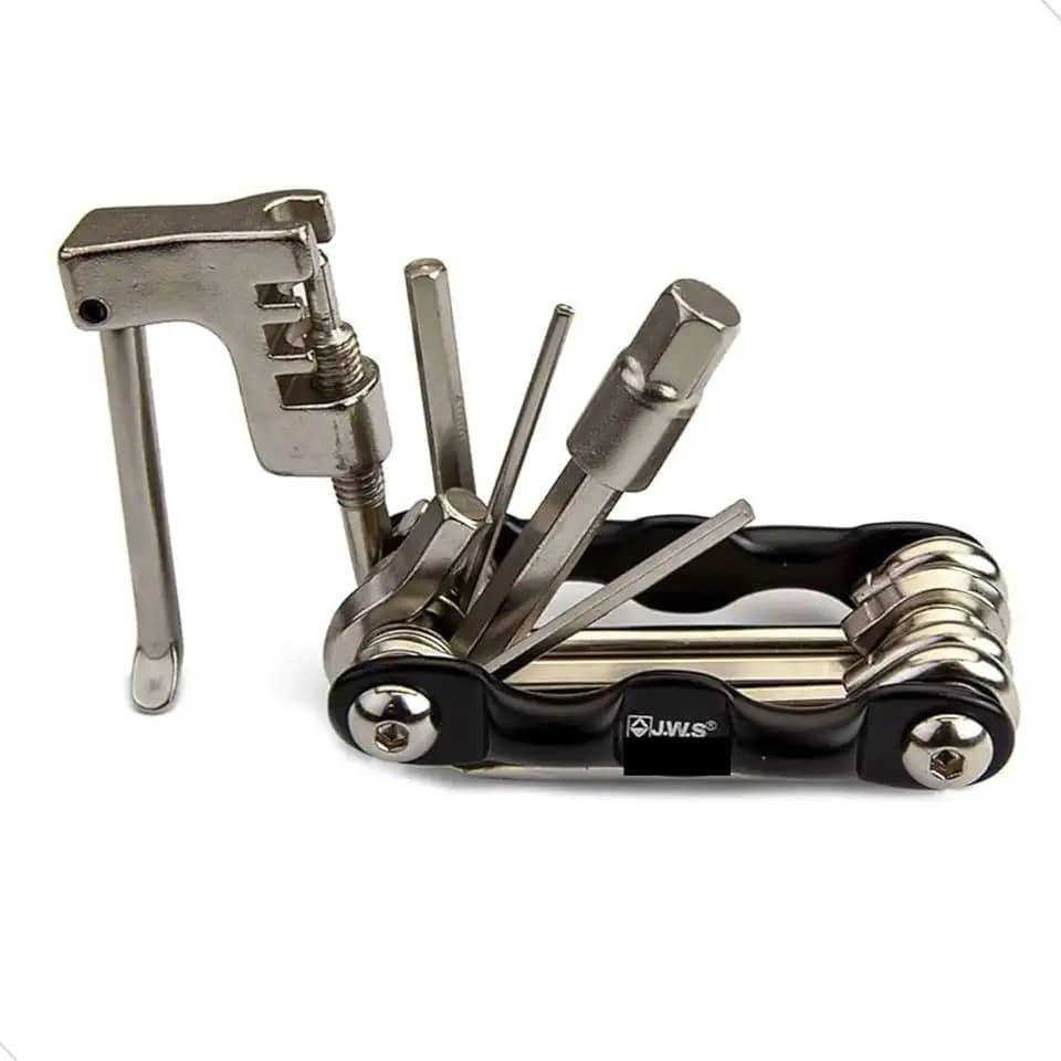 Kit Ferramentas Chave Canivete Para Bike Manutencao Conserto Corrente Bicicleta Joco com 12 Funções Mtb Mundo Compras