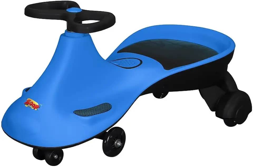 Roller Skate Musical Com Luzes Suporta 50kg Azul - Zoop Toys