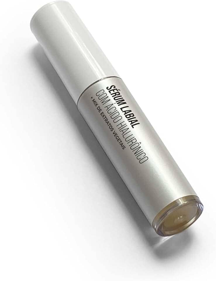 Sérum labial com ácido hialurônico + mix de extratos vegetais 6ML, Lip Balm