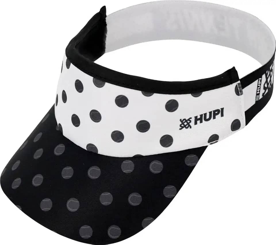 Viseira Beach Tennis Hupi Branco/preto