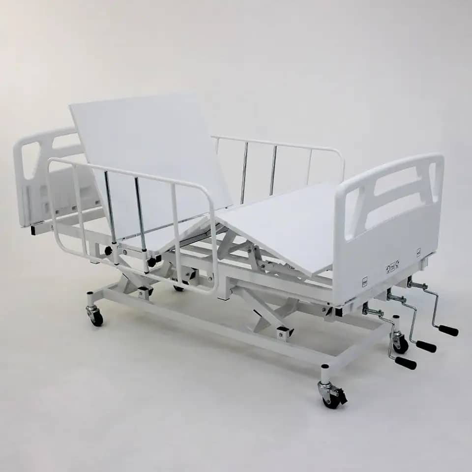 Cama Hospitalar Com Ajuste de Altura Manual - 1006.AR