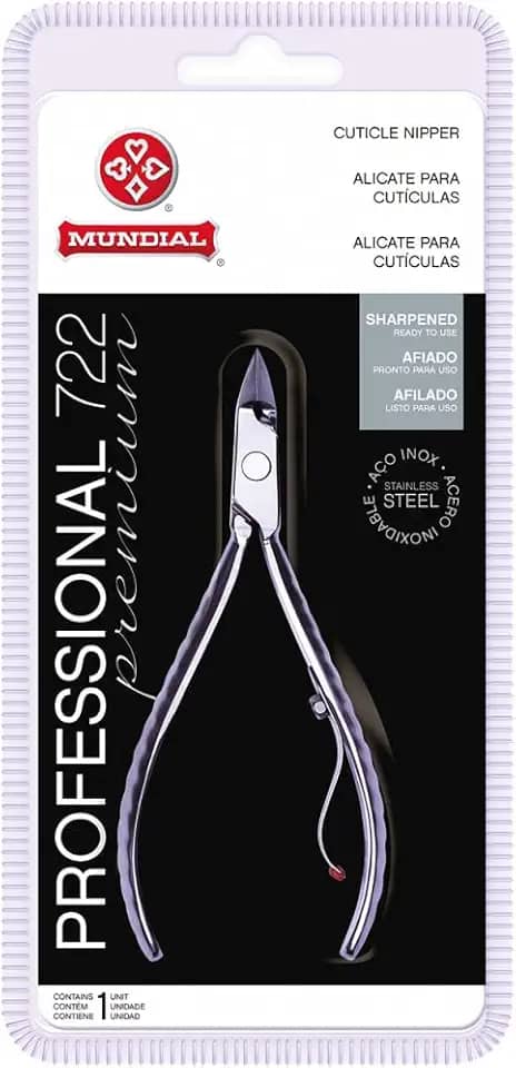Alicate Cutícula Prem Inox, Mundial S/A, Prateado, Mundial S/A, Prateado