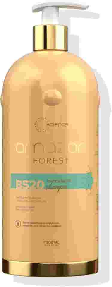 Shampoo Brscience Peptídeo BS20 – Limpeza Profunda e Revitalizante com Peptídeos da Amazônia, Detox Capilar, Brilho e Frescor para Todos os Tipos de Cabelo (1000ml)