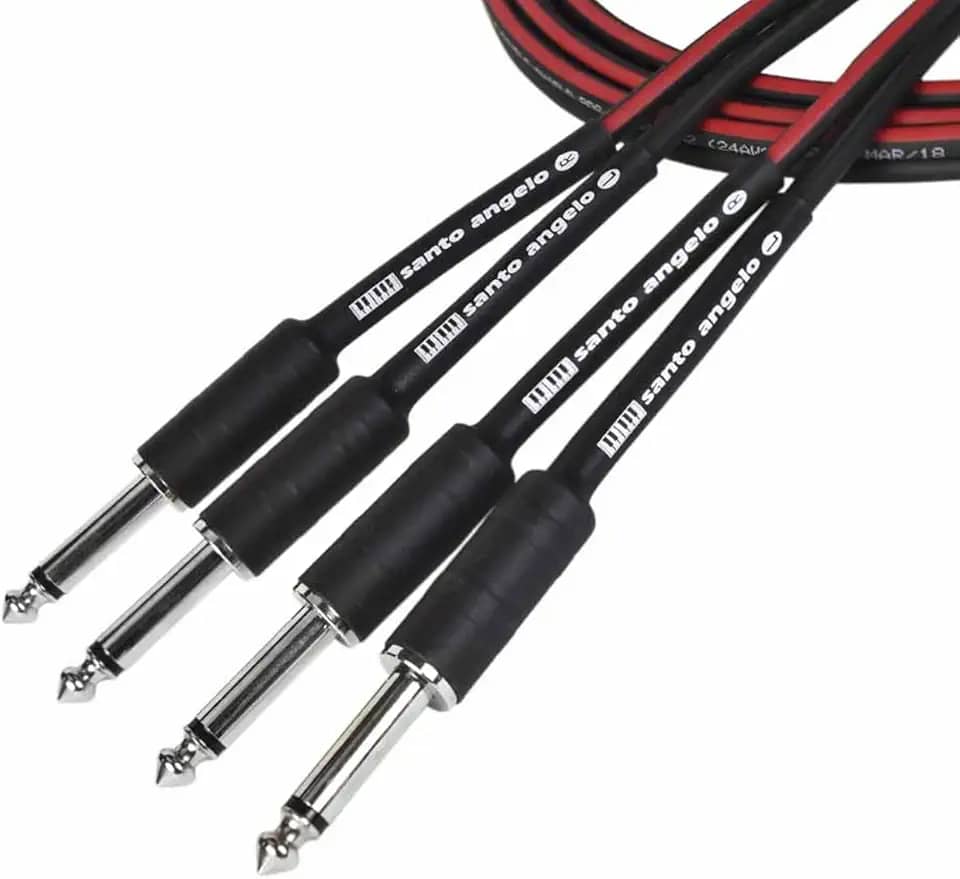 Cabo Santo Angelo 2 P10+2 P10 Preto 0,20mm TK 20FT