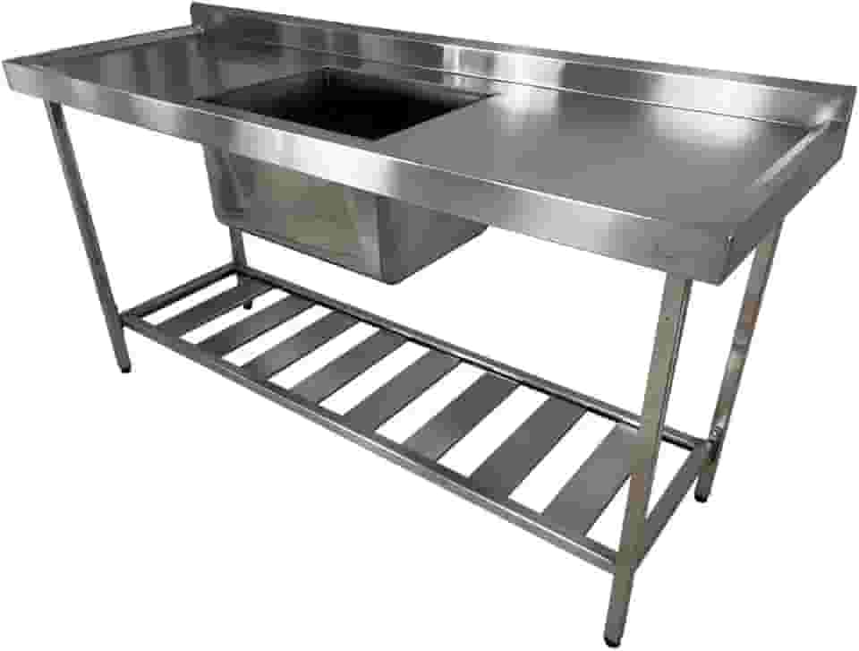 Pia Inox Industrial 160x60x90 Cm Cuba Centralizada Nortinox