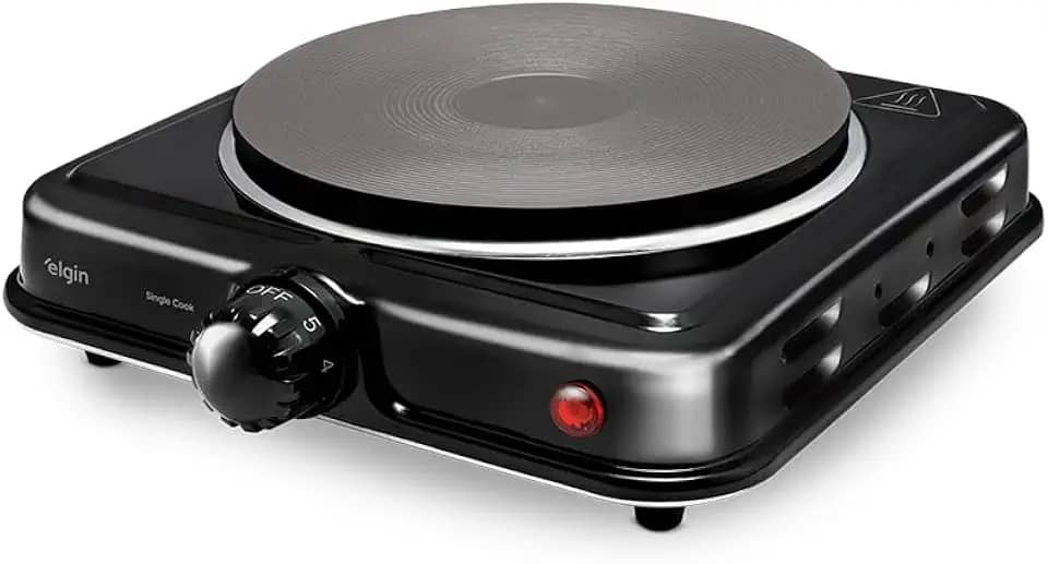 Fogão Elétrico Portátil Cooktop Elgin Single Cook 1 Boca - 220V