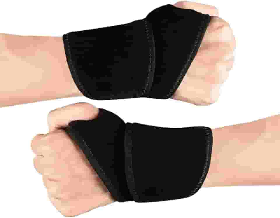 Kit 02 Unid Munhequeiras de Compressão com Estabilização – Protetor de Punho Suporte Ortopédico para Punho,Tendinite, Lesões, Esportes e Alívio de Dores