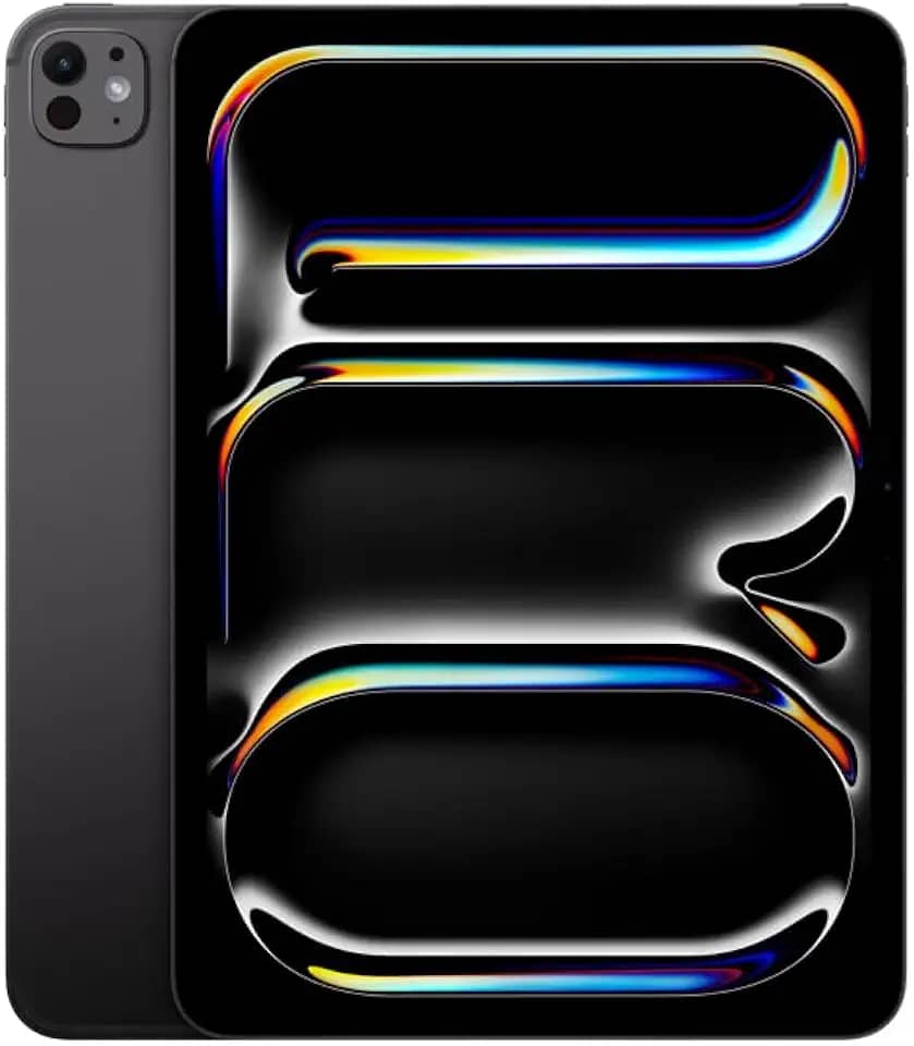 Apple 2024 iPad Pro de 11 polegadas (Wi-Fi + Cellular, 2 TB, Vidro nano-texture) - Preto-espacial (M4)