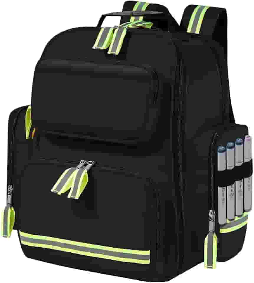 Gatycallaty Mochila de primeiros socorros de emergência médica vazia à prova d'água bolsa de sobrevivência bolsa de trauma para enfermeiras casa carro