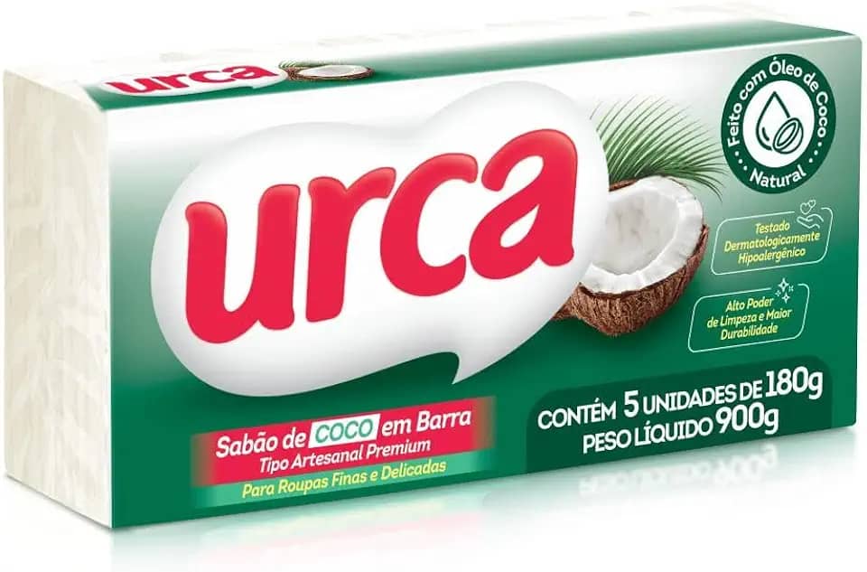 Sabão em Pedra Coco Urca 5x180g