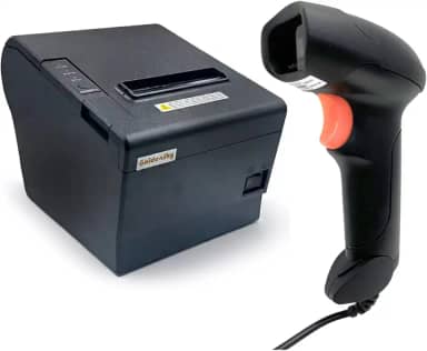 Impressora Não Fiscal Térmica 80mm + Leitor Boleto Código Barras